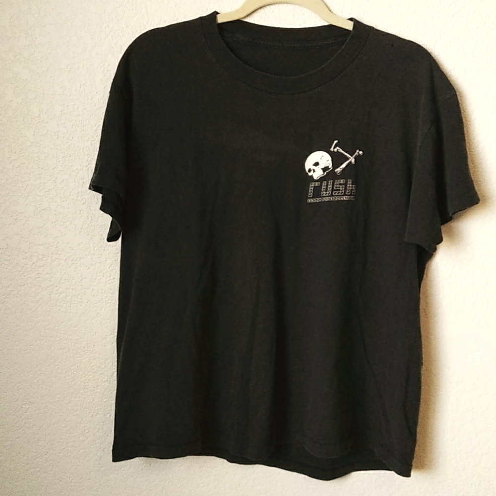Vintage Rush 1991 roll the bones t shirt